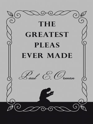 cover image of The Greatest Pleas Ever Made